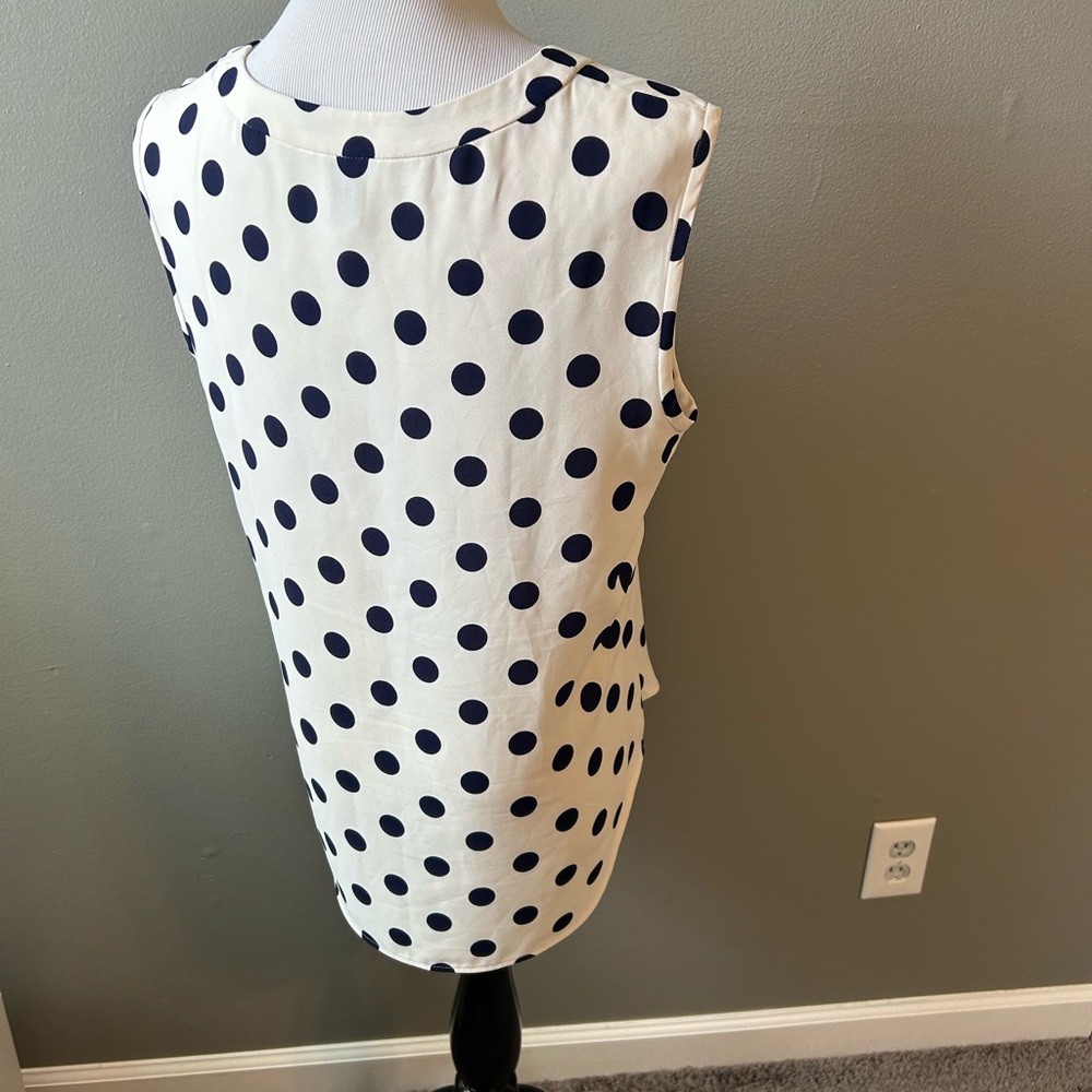 Anne Klein short sleeve dress top - Picture 3 of 5